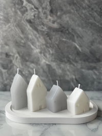 Aberto Design Glamour Candle 36ST Blanco